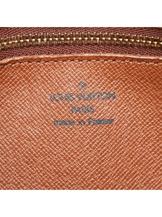LOUIS VUITTON Monogram Canvas Jeune Fille PM Crossbody Bag  Louis Vuitton Monogram Jeune Fille PM Crossbody Shoulder Bag Brown Leather